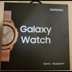 Samsung - Galaxy Watch Smartwatch 42mm Stainless Steel - Rose Gold